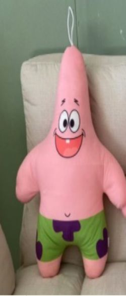 PELUCHE - BOB L'ÉPONGE - PATRICK L'ÉTOILE DE MER 25 CM (10